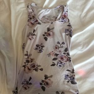 Floral tank top